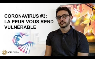 Coronavirus #3 : La peur vous rend vulnérable